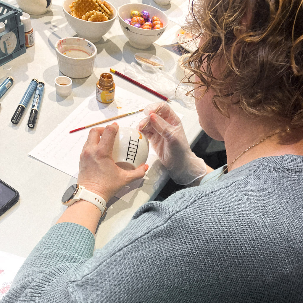 Atelier peinture sur porcelaine sans four - 26 avril