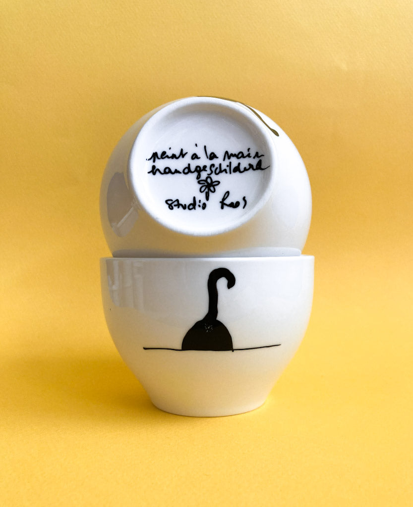 Tasse en porcelaine pour les amoureux des chats