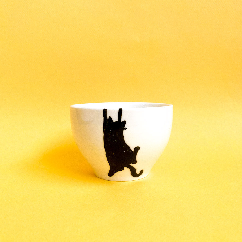 Tasse en porcelaine pour les amoureux des chats