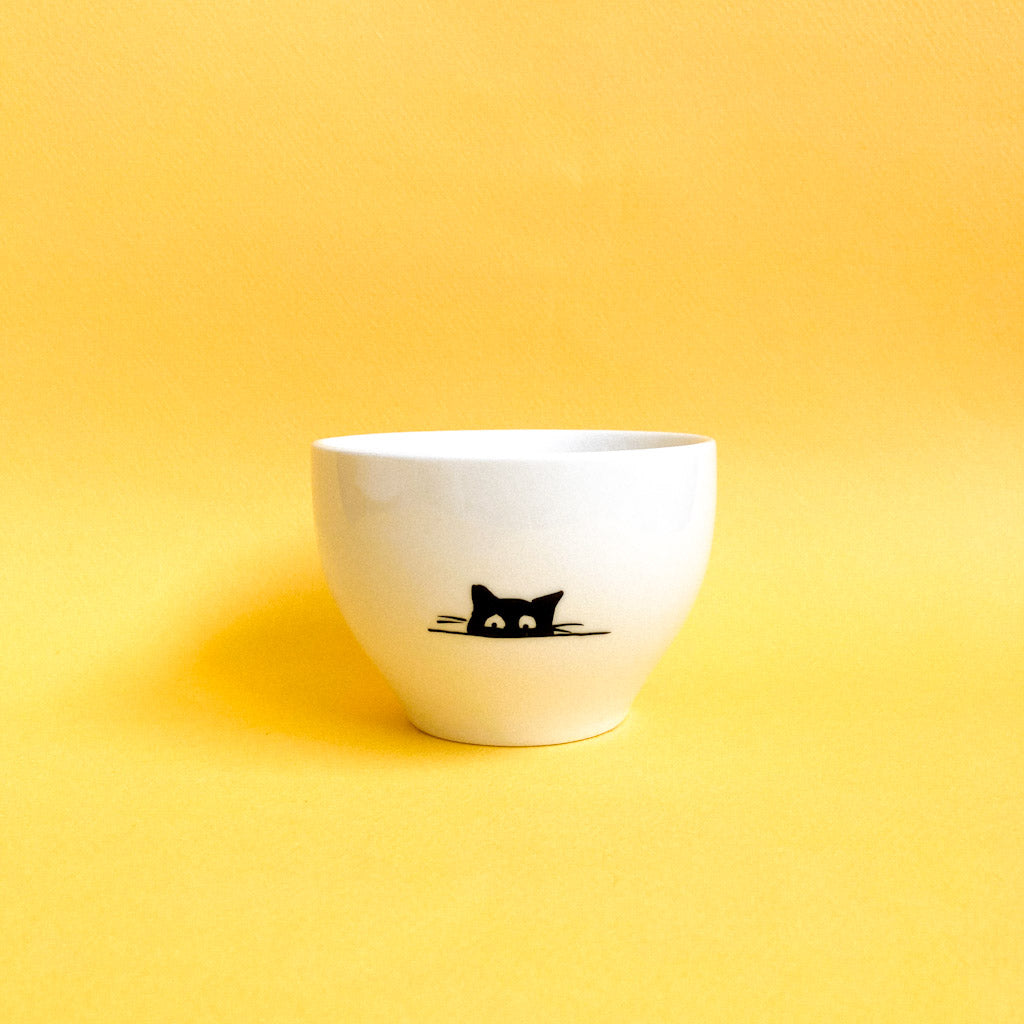 Tasse en porcelaine pour les amoureux des chats