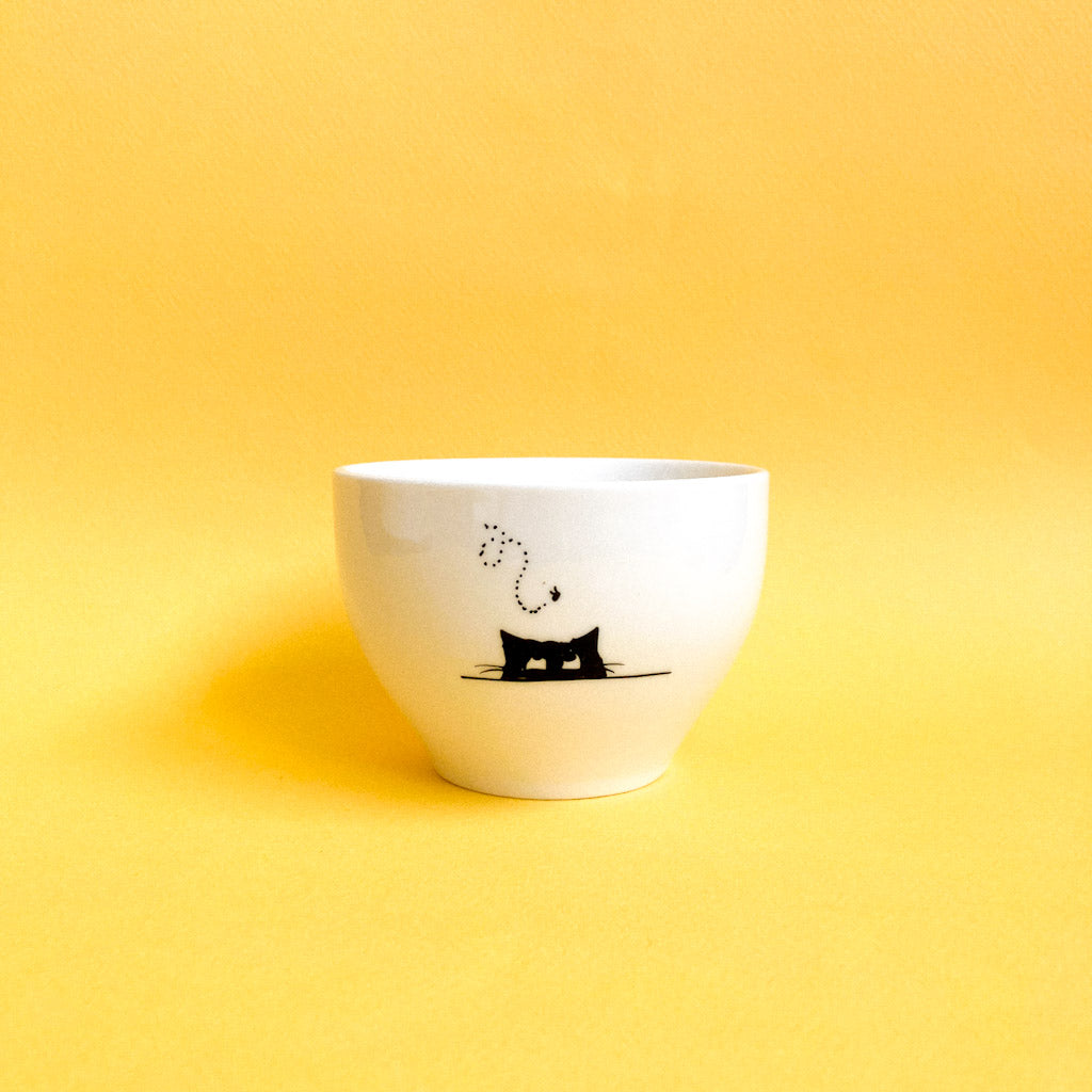Tasse en porcelaine pour les amoureux des chats