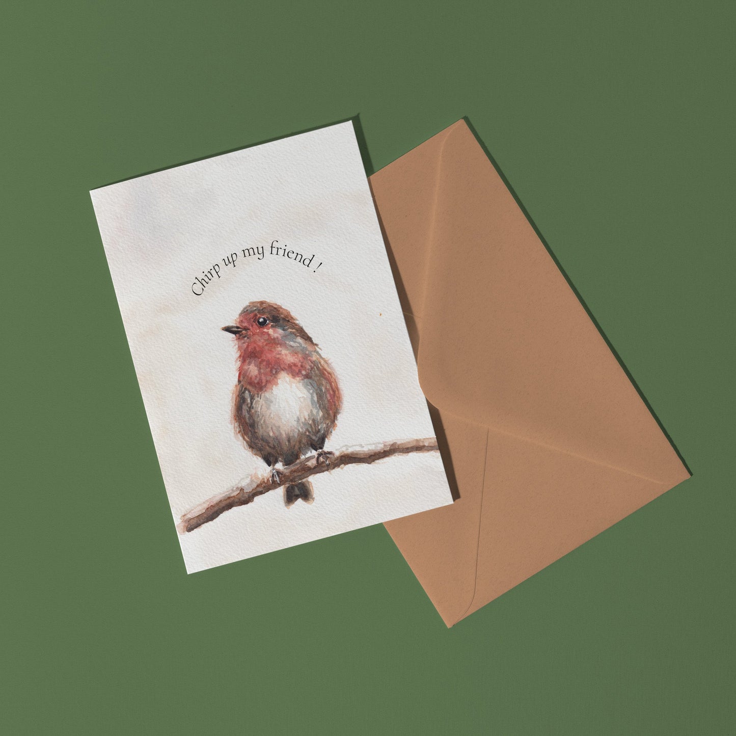 Carte de voeux "Chirp up"