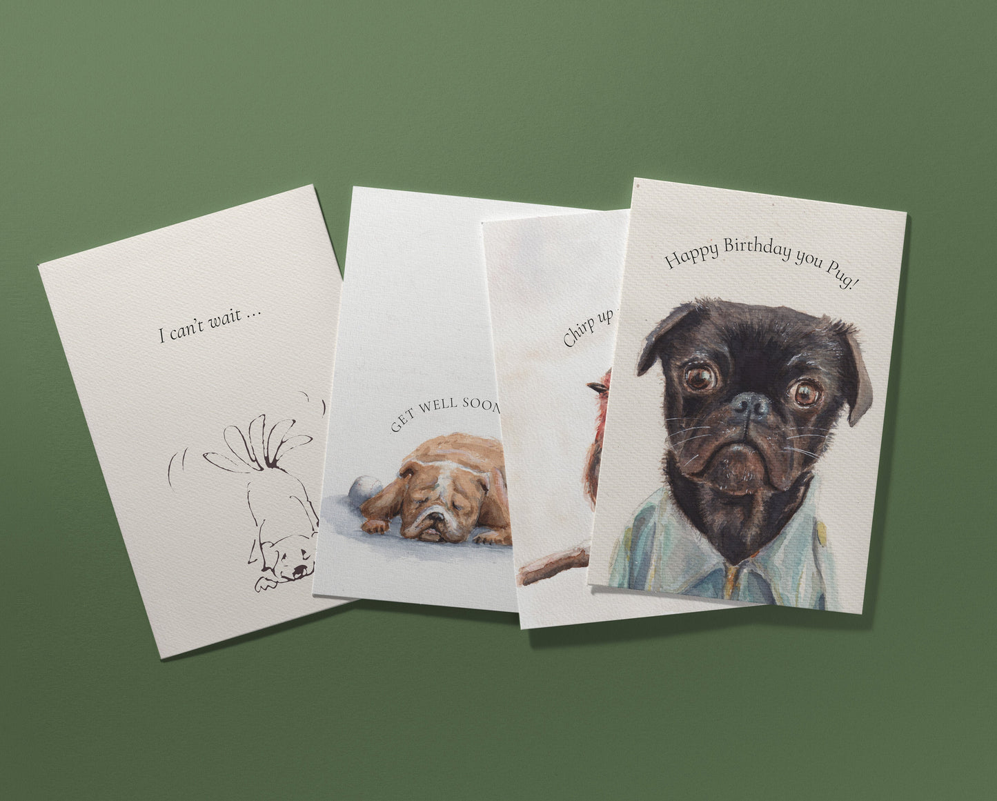 Carte de voeux "Chirp up"