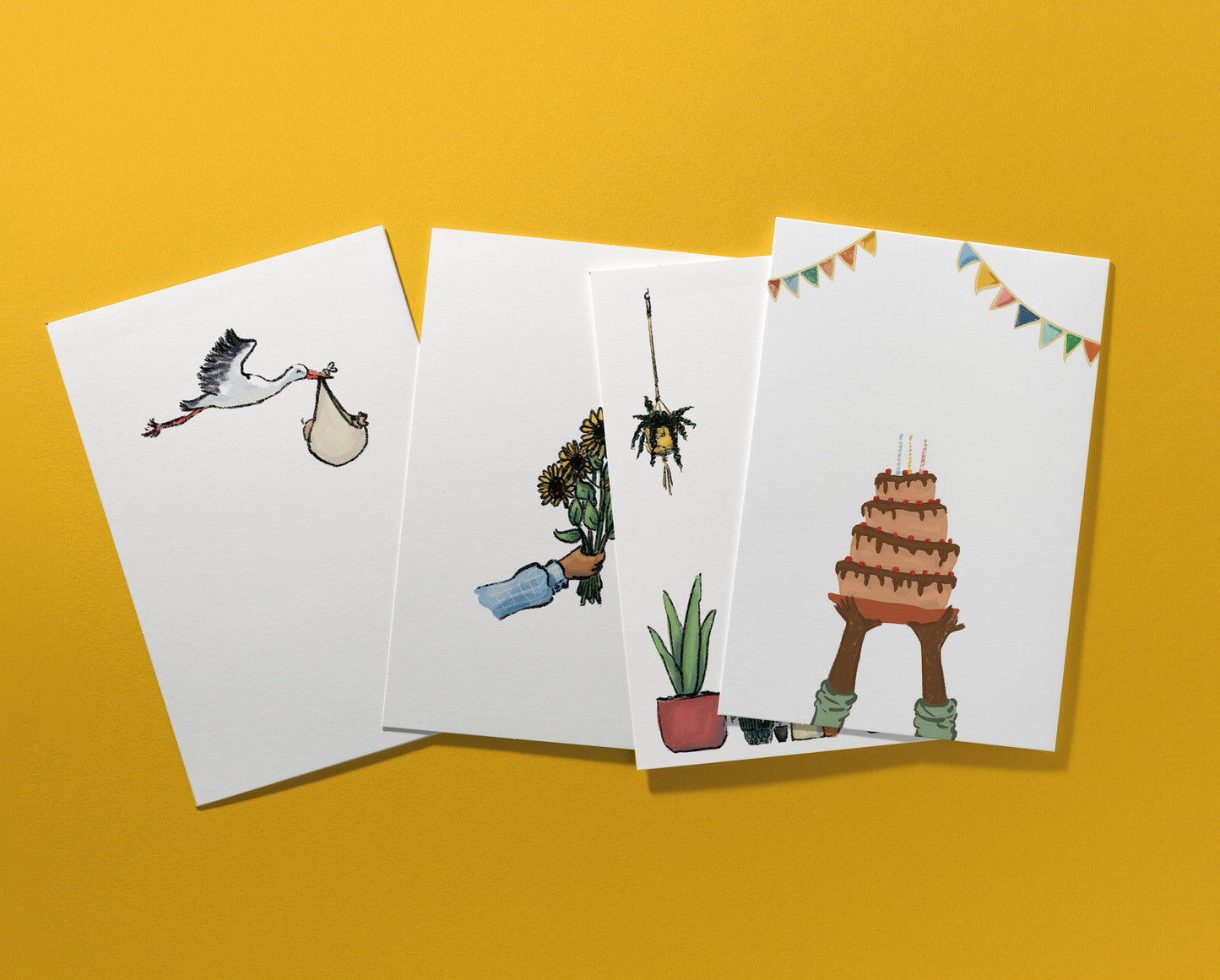 Set de cartes de vœux