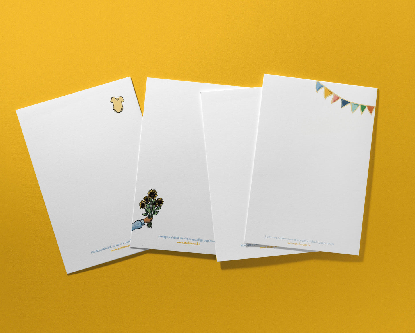 Set de cartes de vœux pour les amoureux des plantes
