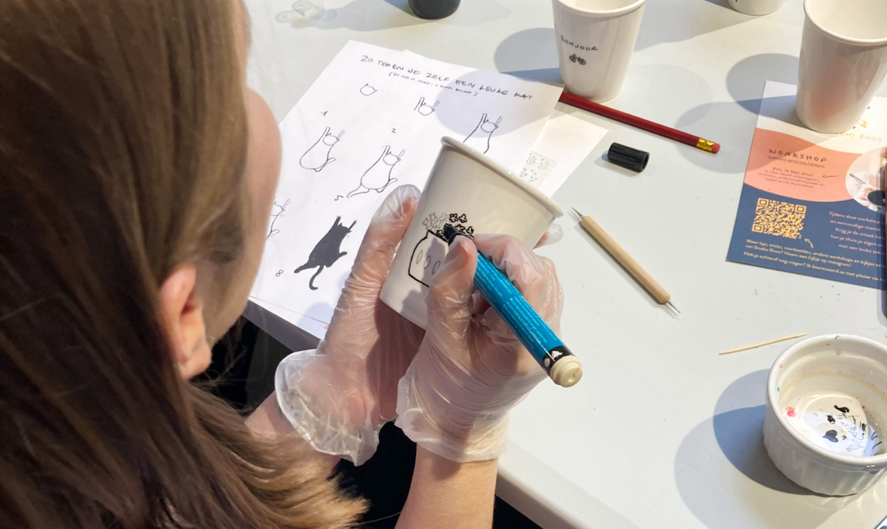 Atelier peinture sur porcelaine sans four - 17 mai