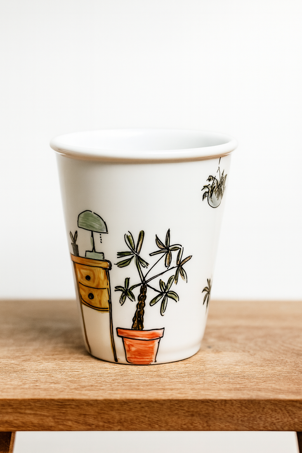 Tasse peinte à la main – Une dose de cosy