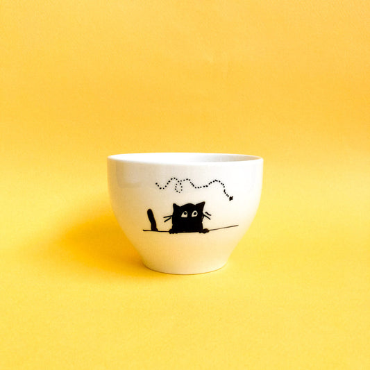 Tasse en porcelaine pour les amoureux des chats